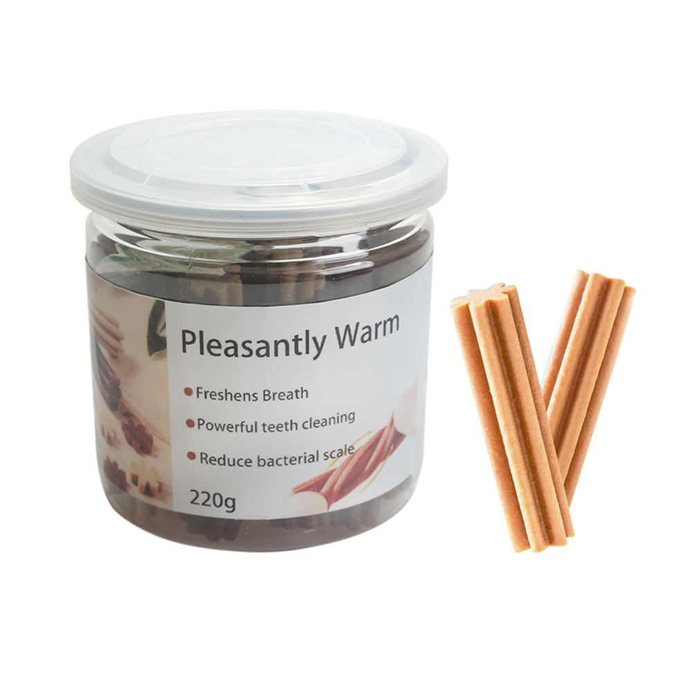 Pleasantly Warm Pet teether sticks,Animals Chewing Food,Healthy Dog Treats for Small, Medium and Large Dogs