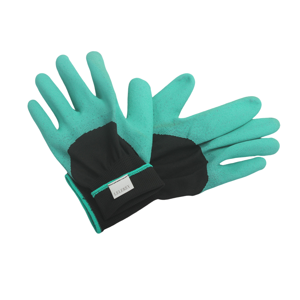 LELEKEY Gardening Gloves, Garden Planting Gloves, Grass Pulling, Stab Proof, Breathable and Wear-Resistant Gloves