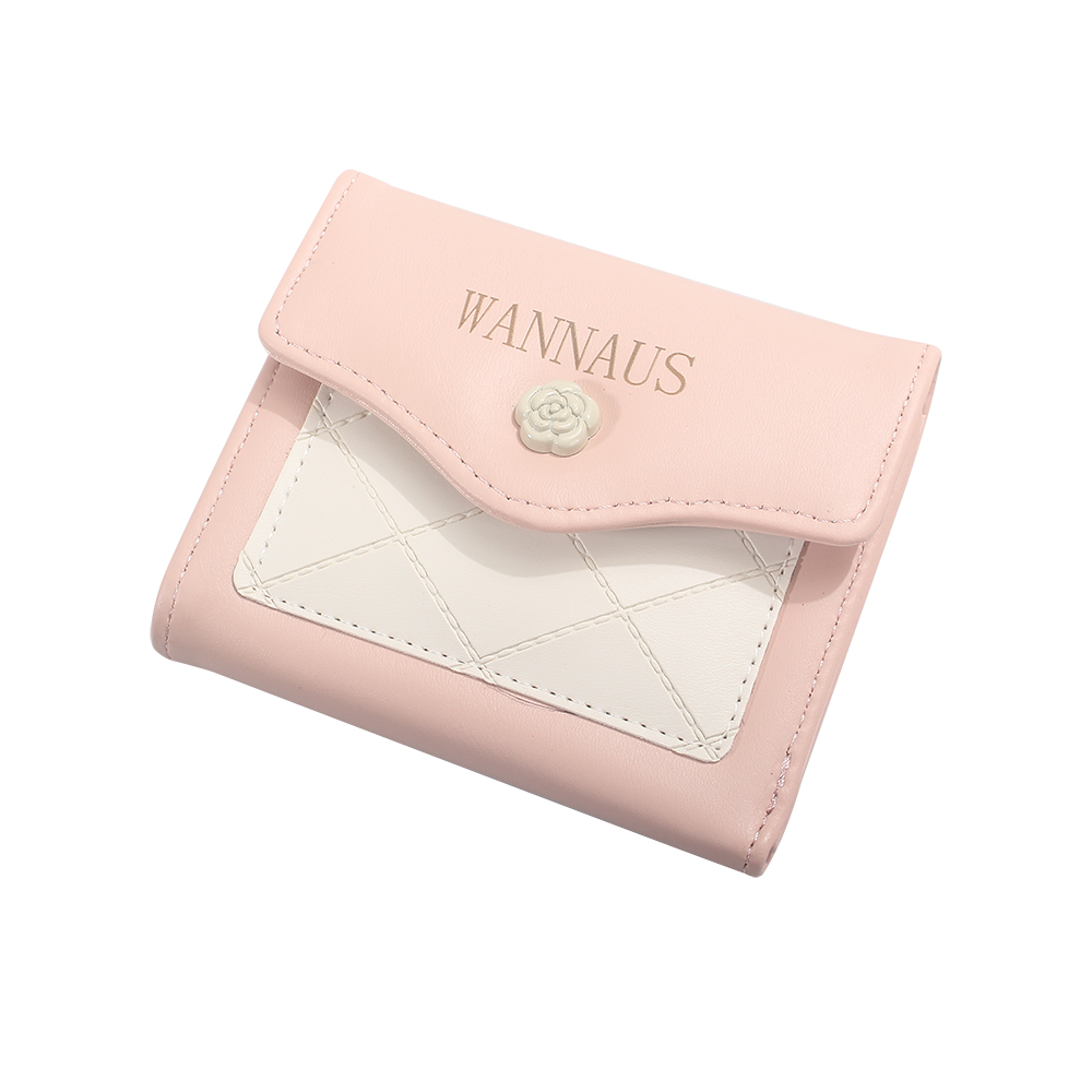 WANNAUS Wallet, Multifunctional PU Leather Wallet for Women, Compact and Convenient