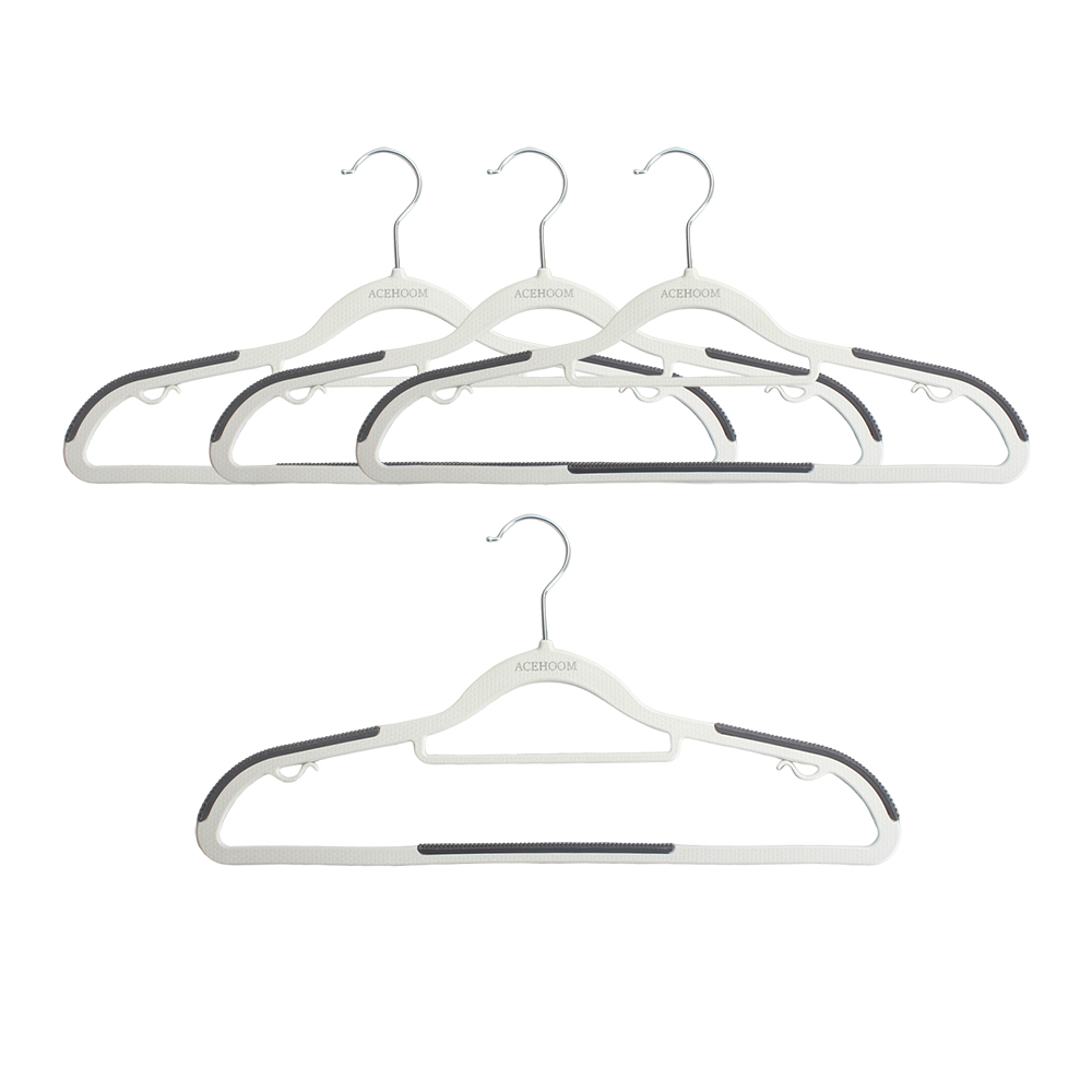 ACEHOOM Clothes Drying Hangers,Non Slip Clothes Hangers,Dry and Wet Clothes Hanging Clothes Brace,Gray 4 Pack ACEHOOM Clothes Drying Hangers,Non Slip Clothes Hangers,Dry and Wet Clothes Hanging Clothes Brace,Gray 4 Pack