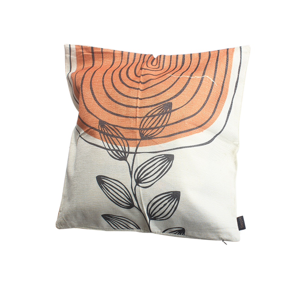 Slegoe Pillow Covers,40x40cm Linen Pillowcase,Skin Friendly and Breathable Sofa,Living Room,Bedroom,Office,Backrest Pillowcase,4 Pack