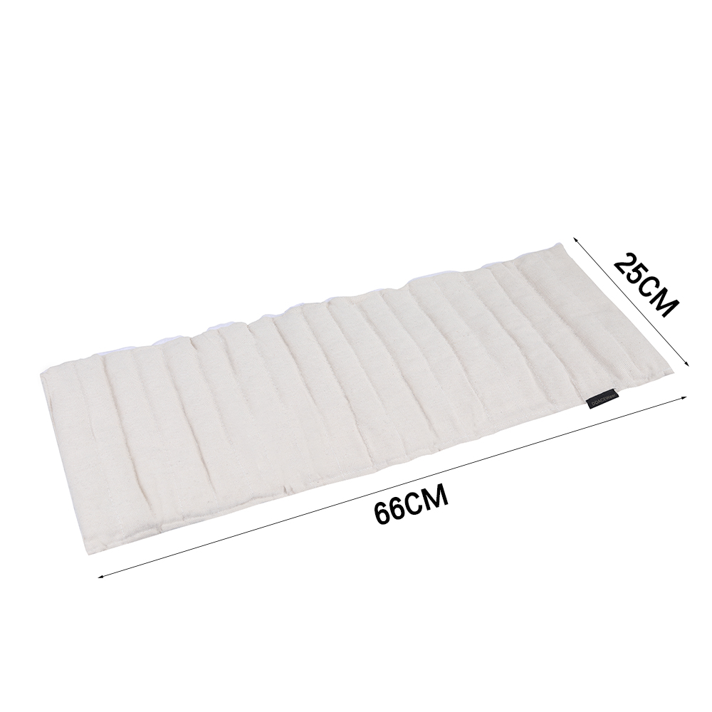 DOACEWear Electric Heating Pad Crude Salt Soothing body (white, excluding case)