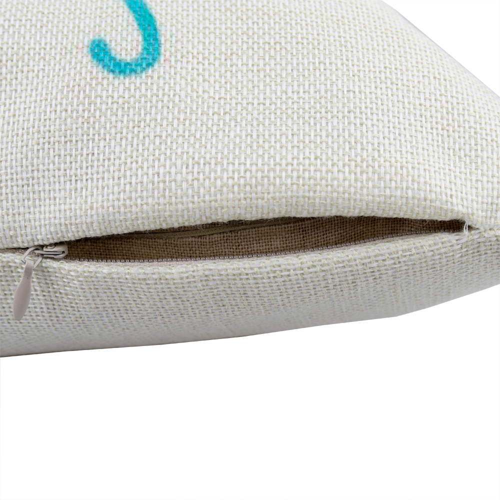 Livcoz Pillow shams 18"x18" Set of 2, Linen Decorative Square pillow shams.