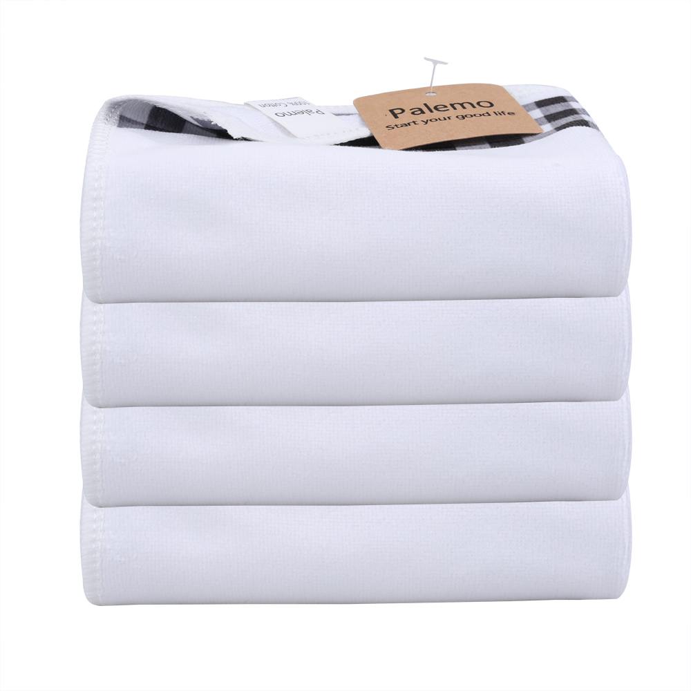 Palemo Towels of textile, Towels Set – 4 Pack Bathroom Set, Ultra Soft, Machine Washable, Highly Absorbent, 100% Cotton.