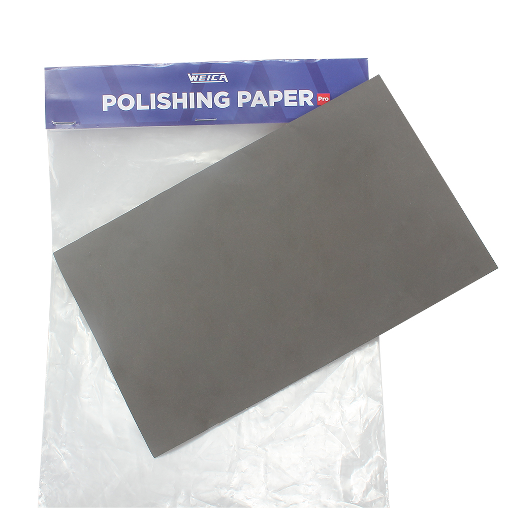 WEICA P1500 Wet/Dry Polishing Paper, High Grit Wet Dry Sand Paper for Wood Metal Sanding and Automotive Polishing