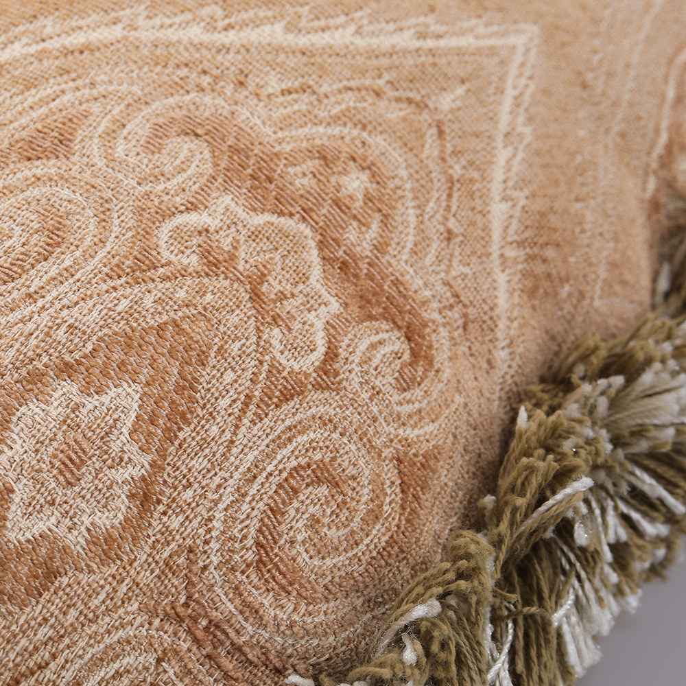 Wrmtud pillow shams pillowcases Plain Linen Cotton Tassel Pillowcase 2pack*45x45cm