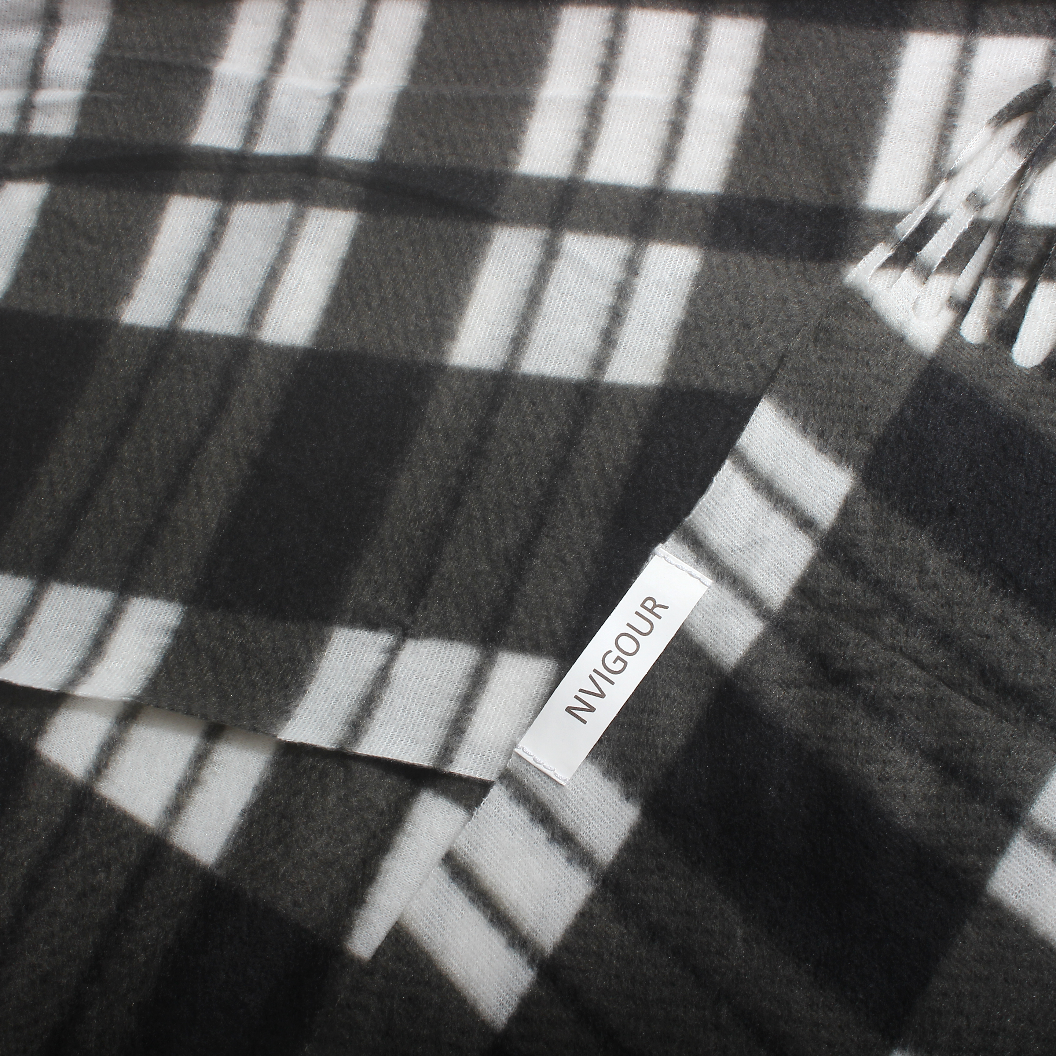 Wrmtud pillow shams pillowcases Plain Linen Cotton Tassel Pillowcase 2pack*45x45cm