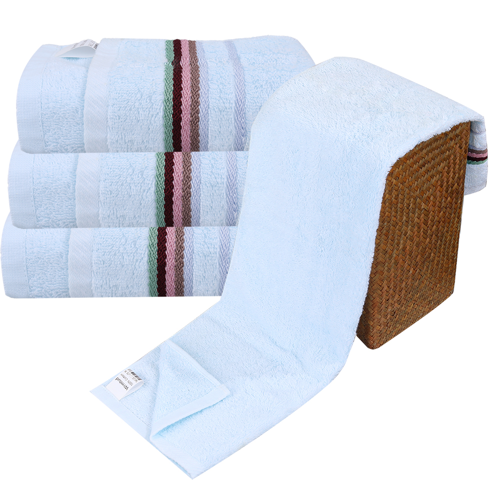 Wrmtud Towels of textile,3PC Highly Absorbent Towels -100% Cotton( 13 x 30 Inches) Bathroom,Beauty,Spa,Gym,Household Towels.