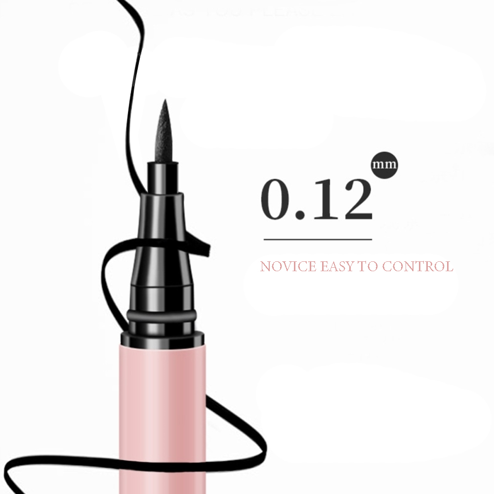 POWERNIC Eyeliner Pencils,Professional Waterproof Long Lasting Liquid Eyeliner Makeup Tools, Black.