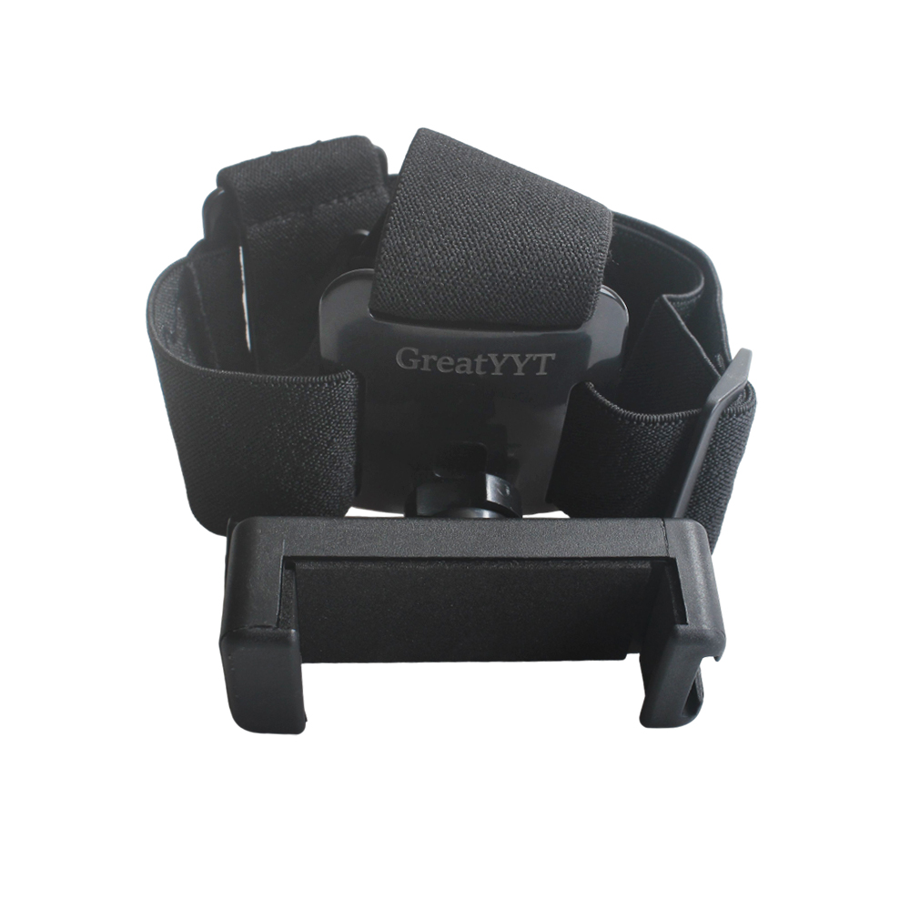 GREATYYT Head-Clip Cell Phone Holders Fixed Shooting Bracket Multifunctional for Camera Mobile Phone Head Mounted Bracket