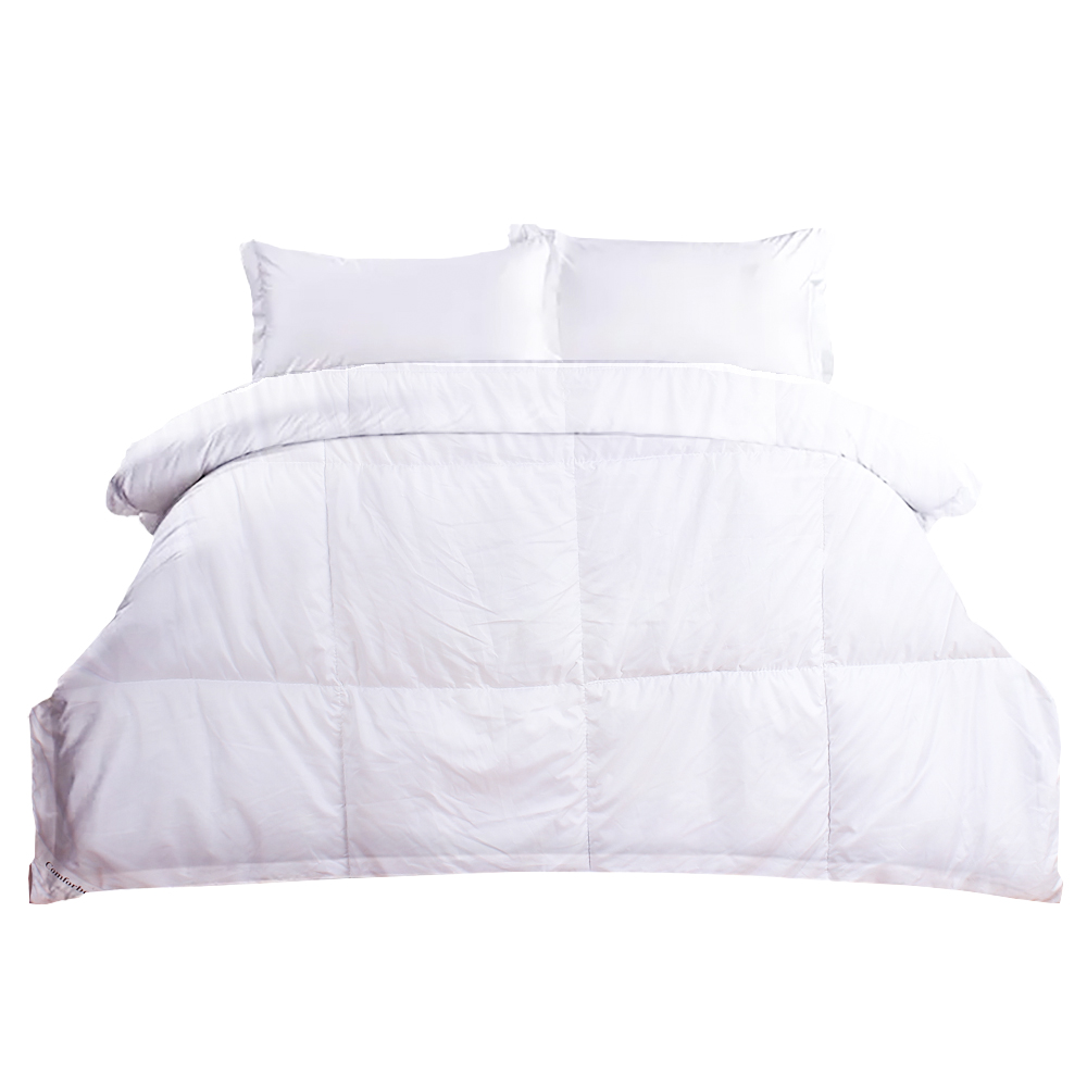 Comforbed Feather Quilts,Goose Feather & Down Duvet Luxury Comforter Deluxe Quilt, Premium Quality, Super Soft, Warm and Cosy Feather Quilt for Hotel&Home