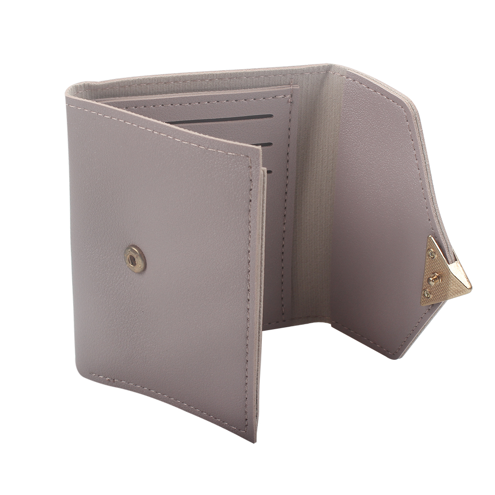 Coreykin Purses and Wallets,Ladies' Wallet,Wallet Holder,Foldable PU Wallet,Mini and Convenient To Carry, With ID Window