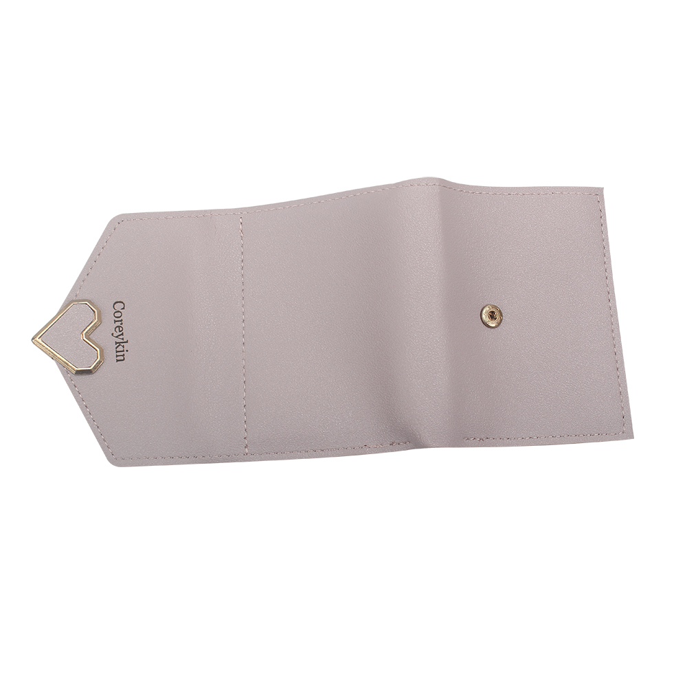 Coreykin Purses and Wallets,Ladies' Wallet,Wallet Holder,Foldable PU Wallet,Mini and Convenient To Carry, With ID Window