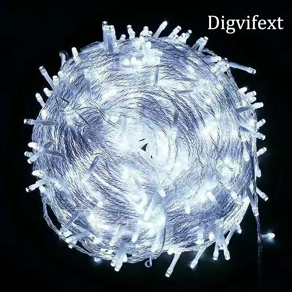 digvifext String Lights for Festive Decoration,10M Plug-in Atmosphere Light Decorative String for Indoor and Outdoor Use