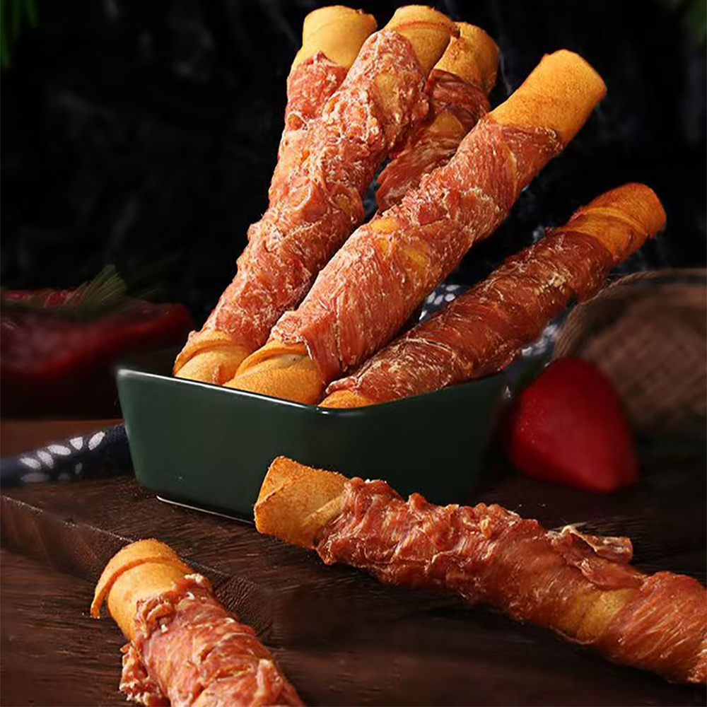 Freedom Joint Drops Animal Chew Food Teeth Grinding Sticks, Chicken Milk Sticks Snacks, Suitable for Puppy and Small Dogs (Chicken, 400g)