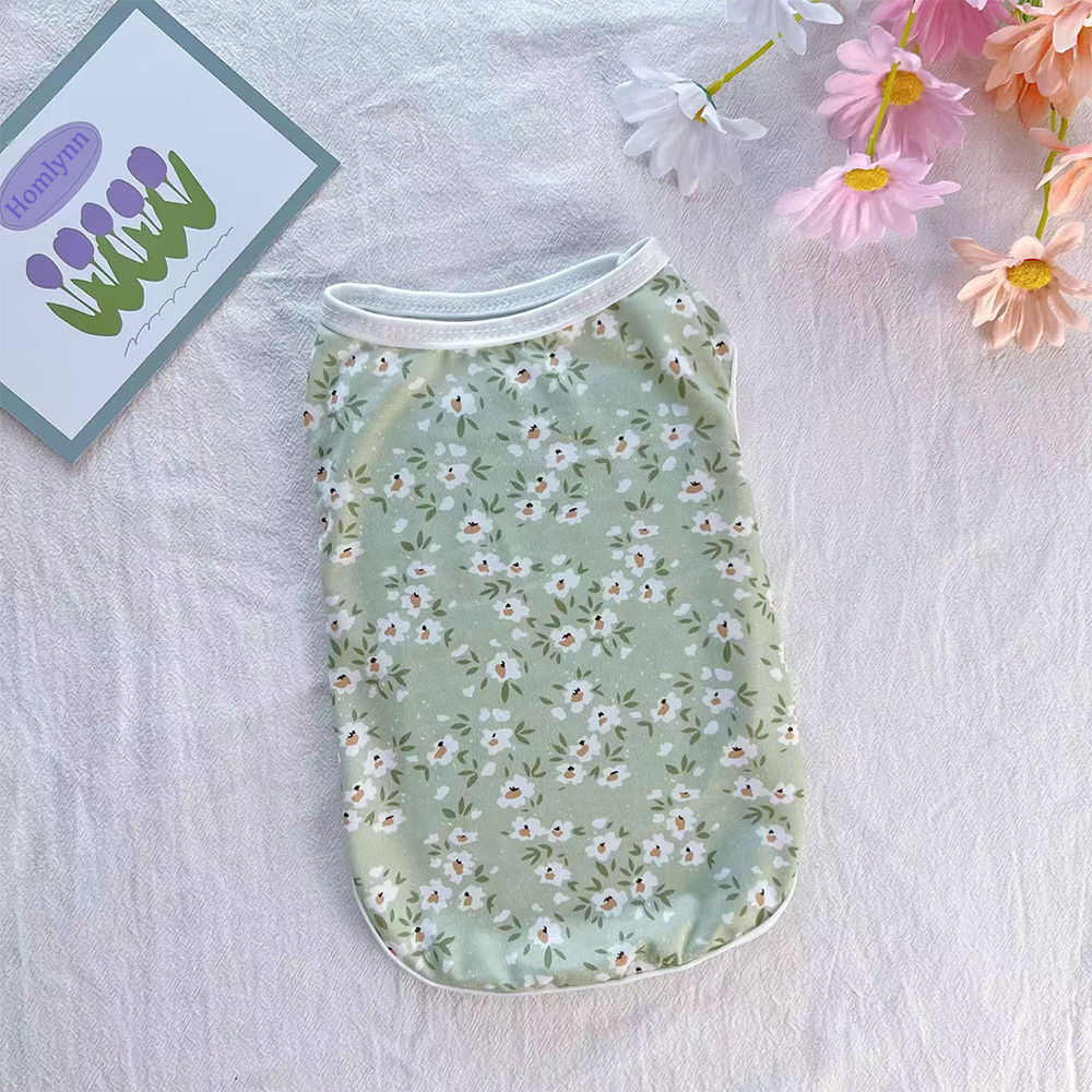 HOMLYNN Pet Clothing, Dog Cat Vest, Breathable Lightweight Pet Tshirt