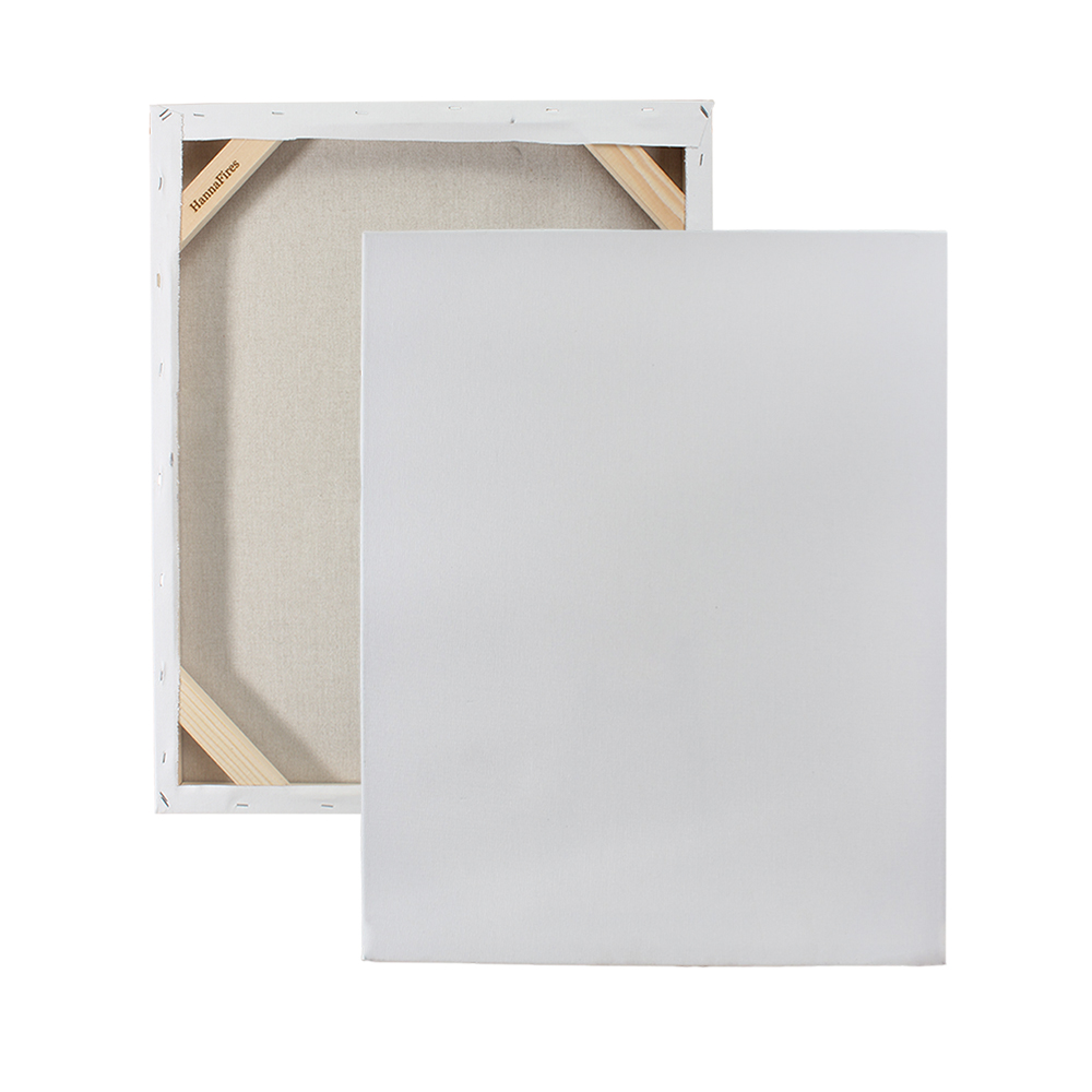 HannaFires Picture Frames,100% Cotton Large Blank Canvas Picture Frames for Acrylic Pouring and Oil Painting 24x32inch