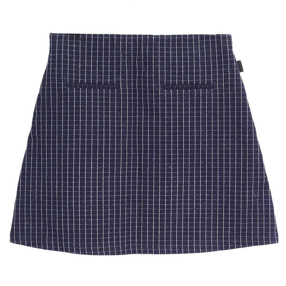 GYBest Women Plaid Button Closure Short Mini Skirts.