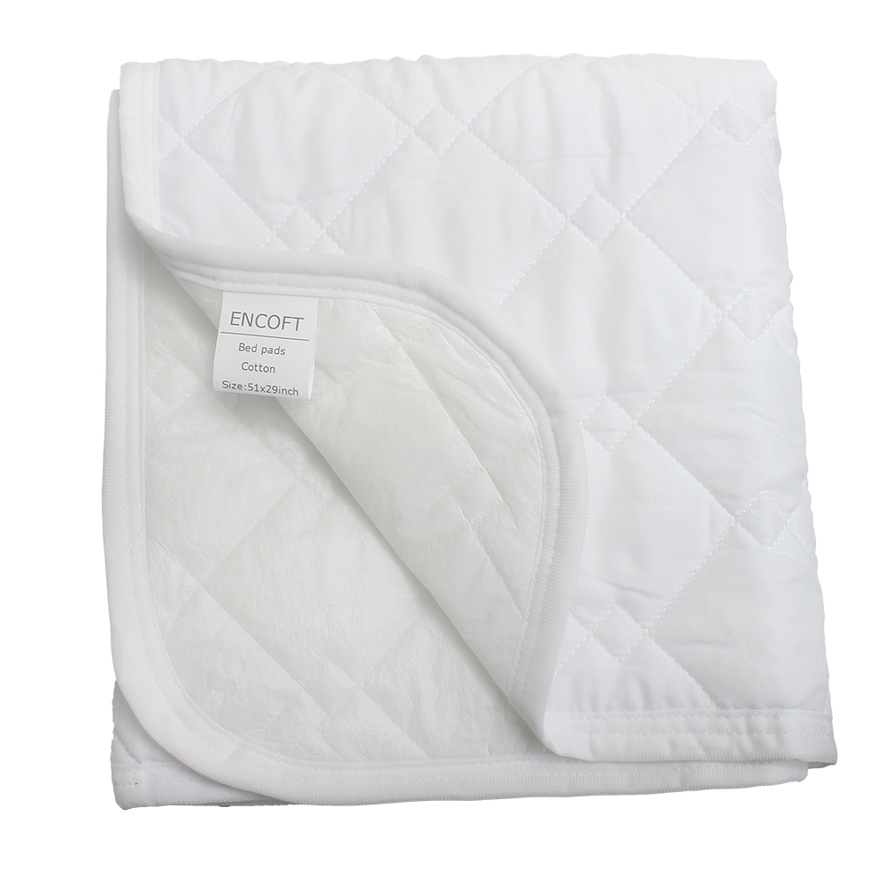 ENCOFT Bed Pads,Reusable Pee Pads Waterproof Bed Underpads Chucks Pads for Elderly, Kids, Women(51"× 29")