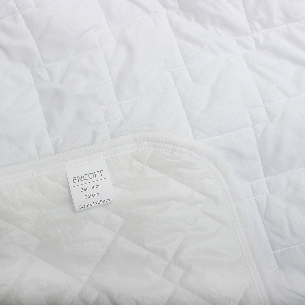 ENCOFT Bed Pads,Reusable Pee Pads Waterproof Bed Underpads Chucks Pads for Elderly, Kids, Women(51"× 29")