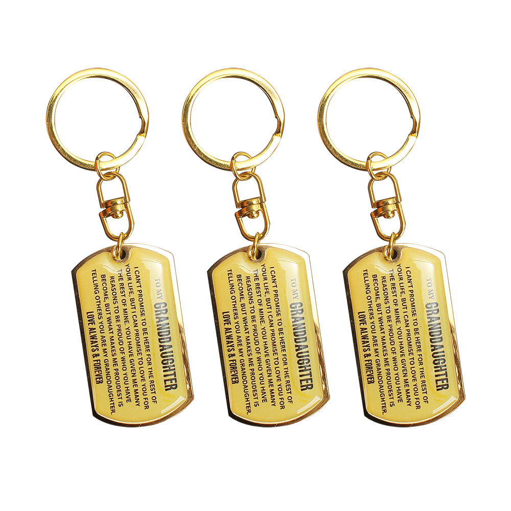 Cherishthese Keychain,To My Grandson Stainless Steel Keychain, Christmas Inspirational Gift for Grandson from Grandma Grandpa