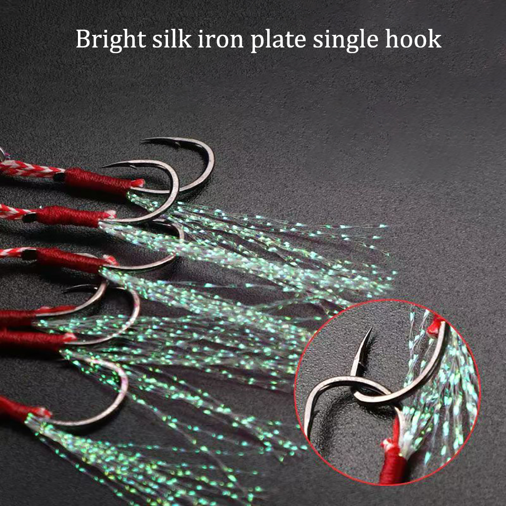 EDUCATION THROUGH PLAY Lures for Fishing, Jigs Fishing Lures with Ultra-Sharp Hooks,Sea Fishing Jigging Lure, Bass Fishing Lure 5pcs/Set