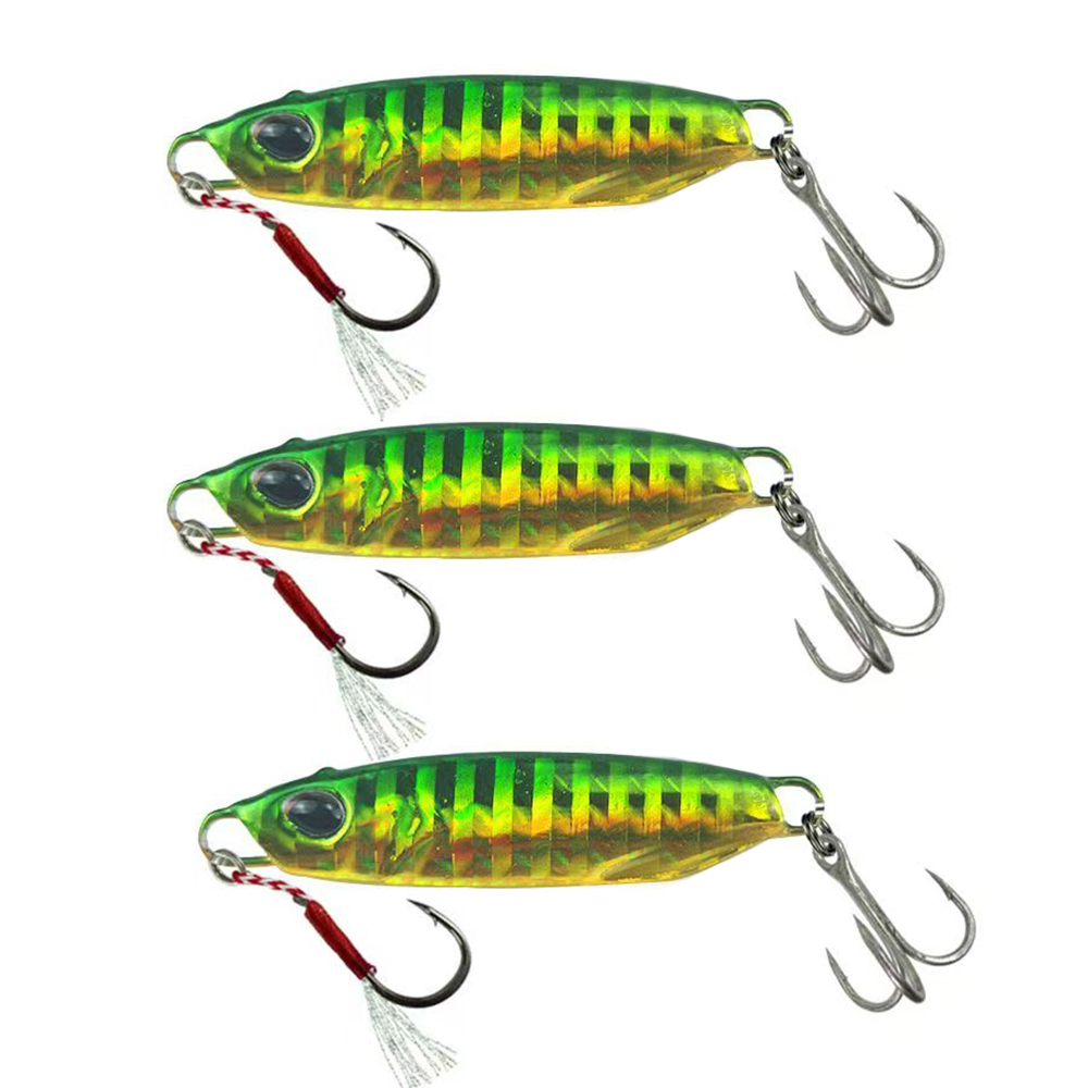 EDUCATION THROUGH PLAY Lures for Fishing, Jigs Fishing Lures with Ultra-Sharp Hooks,Sea Fishing Jigging Lure, Bass Fishing Lure 5pcs/Set