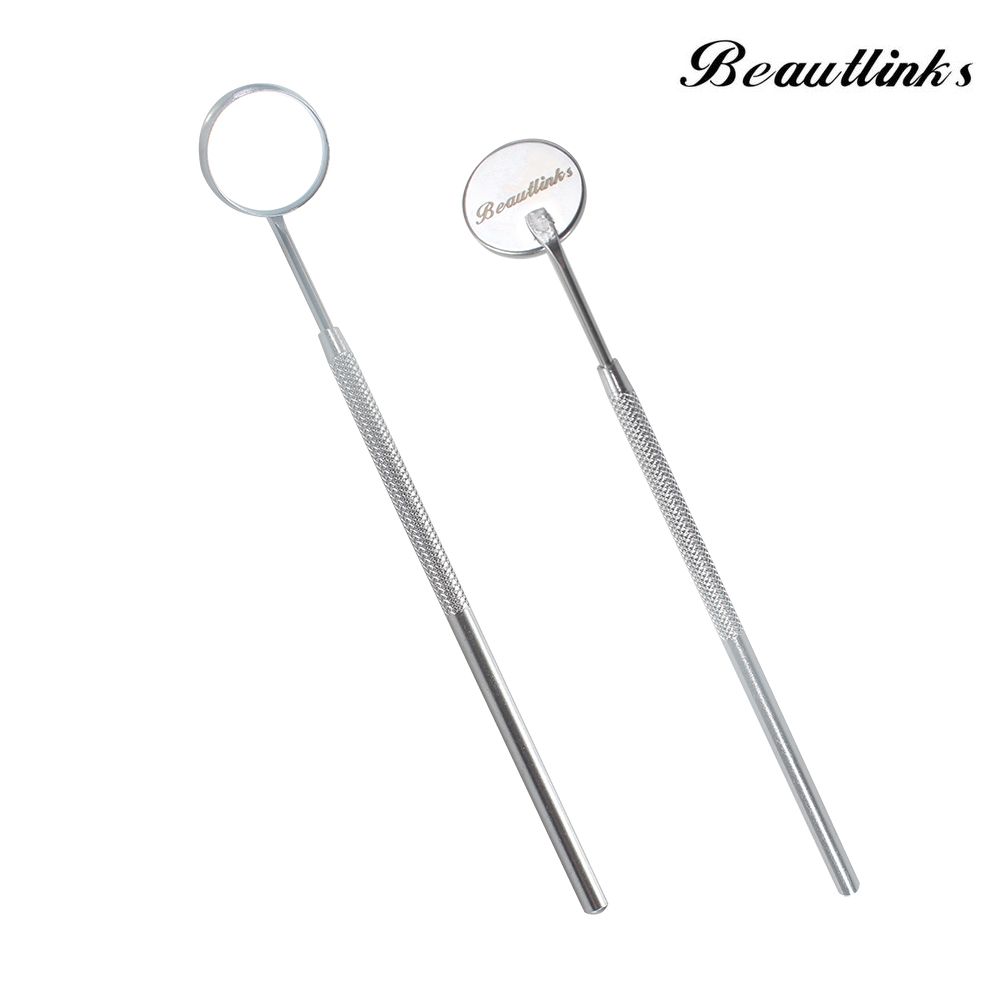 BEAUTLINKS Mirrors for Dentists,Stainless Steel Dental Mirror with Handle 6.5",Inspection Reflector Instrument Tools for Teeth Cleaning Inspection BEAUTLINKS Mirrors for Dentists,Stainless Steel Dental Mirror with Handle 6.5",Inspection Reflector Instrument Tools for Teeth Cleaning Inspection