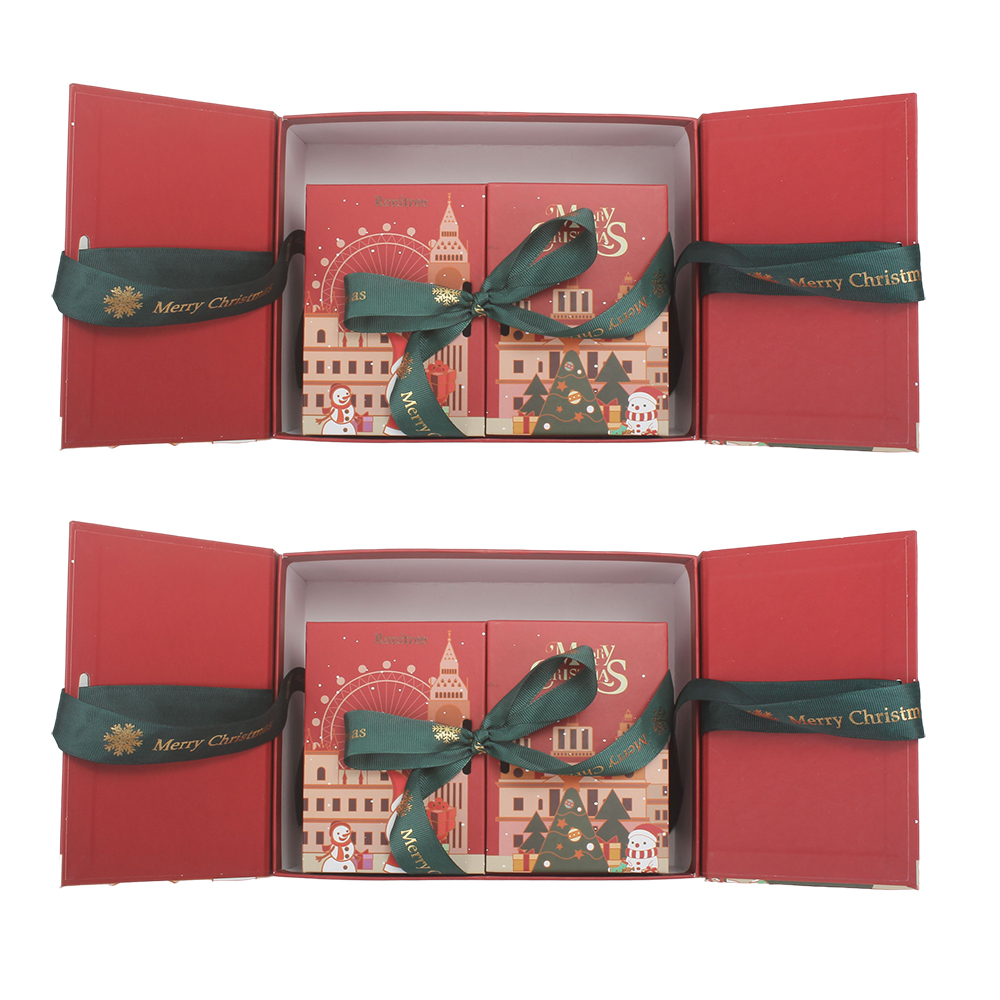 Ronitree Gift Boxes,Christmas Gift Box with Ribbon - Decorative Holiday Present Packaging