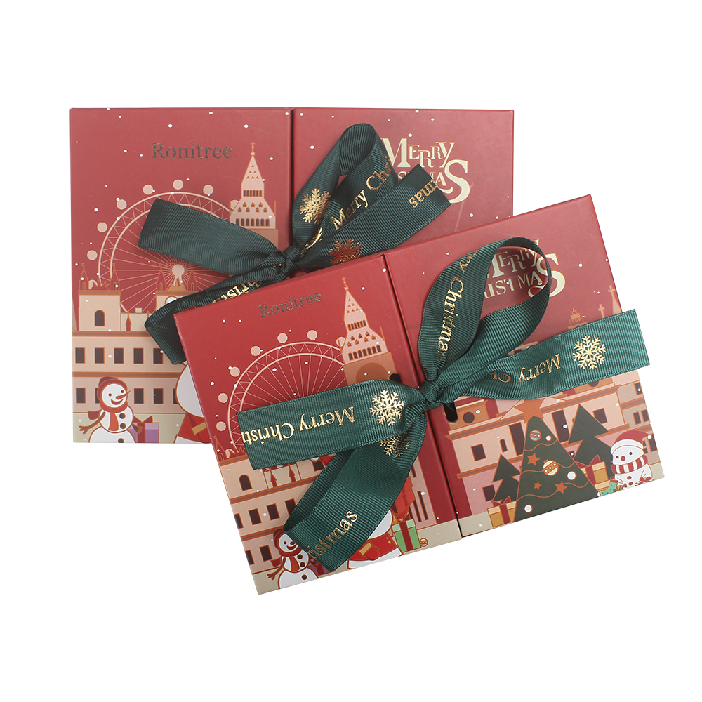 Ronitree Gift Boxes,Christmas Gift Box with Ribbon - Decorative Holiday Present Packaging