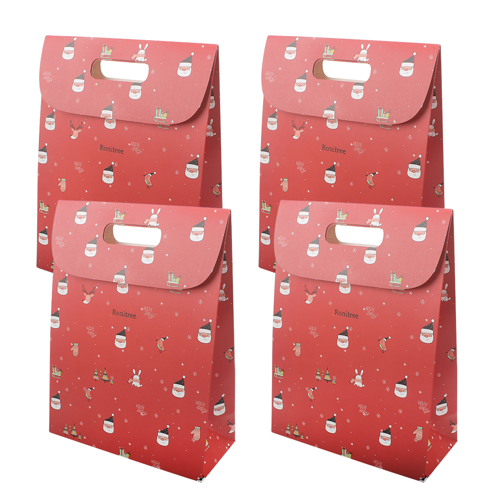 Ronitree Party Goodie Bags of Paper,4PCS Paper Gift Bags with Handles,Festive Treat Bags for Party Favors, Small Gifts & Goodies Ronitree Party Goodie Bags of Paper,4PCS Paper Gift Bags with Handles,Festive Treat Bags for Party Favors, Small Gifts & Goodies
