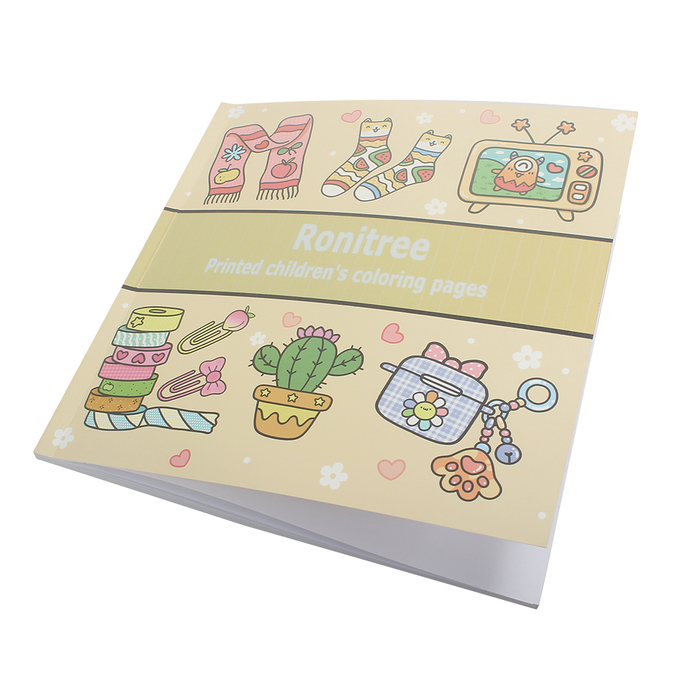Ronitree Printed Children's Coloring Pages,Fun & Easy Coloring Book for Children,Perfect for Home, Travel