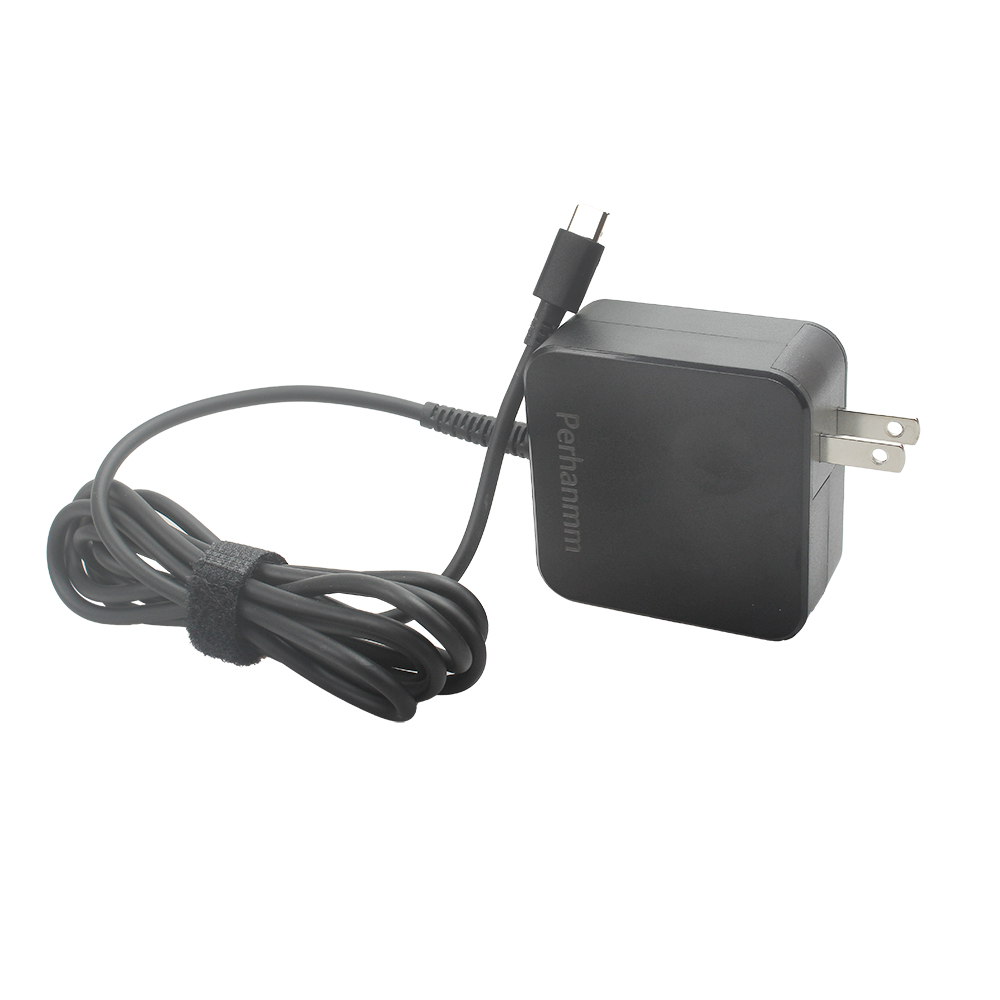 Perhanmm Battery Chargers for Laptop Computers,65W USB-C PD Fast Charger Adapter - Widely Compatible with MacBook Pro, Dell Latitude, Lenovo, Huawei, HP, and Other Laptops & Phones