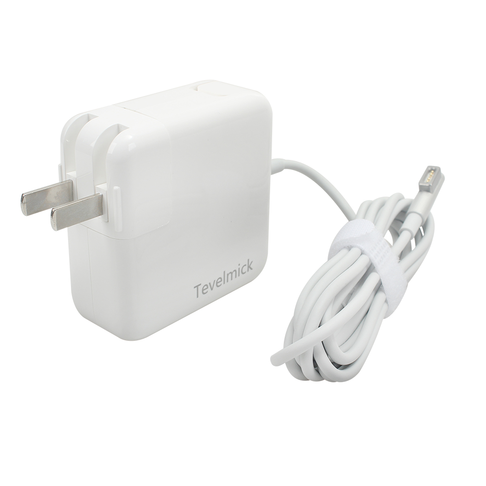 Tevelmick Power Adapters for Computers,60W Power Adapter L-Tip Magnetic Connector Charger,Compatible with MacBook Pro Charger,Fast for Old