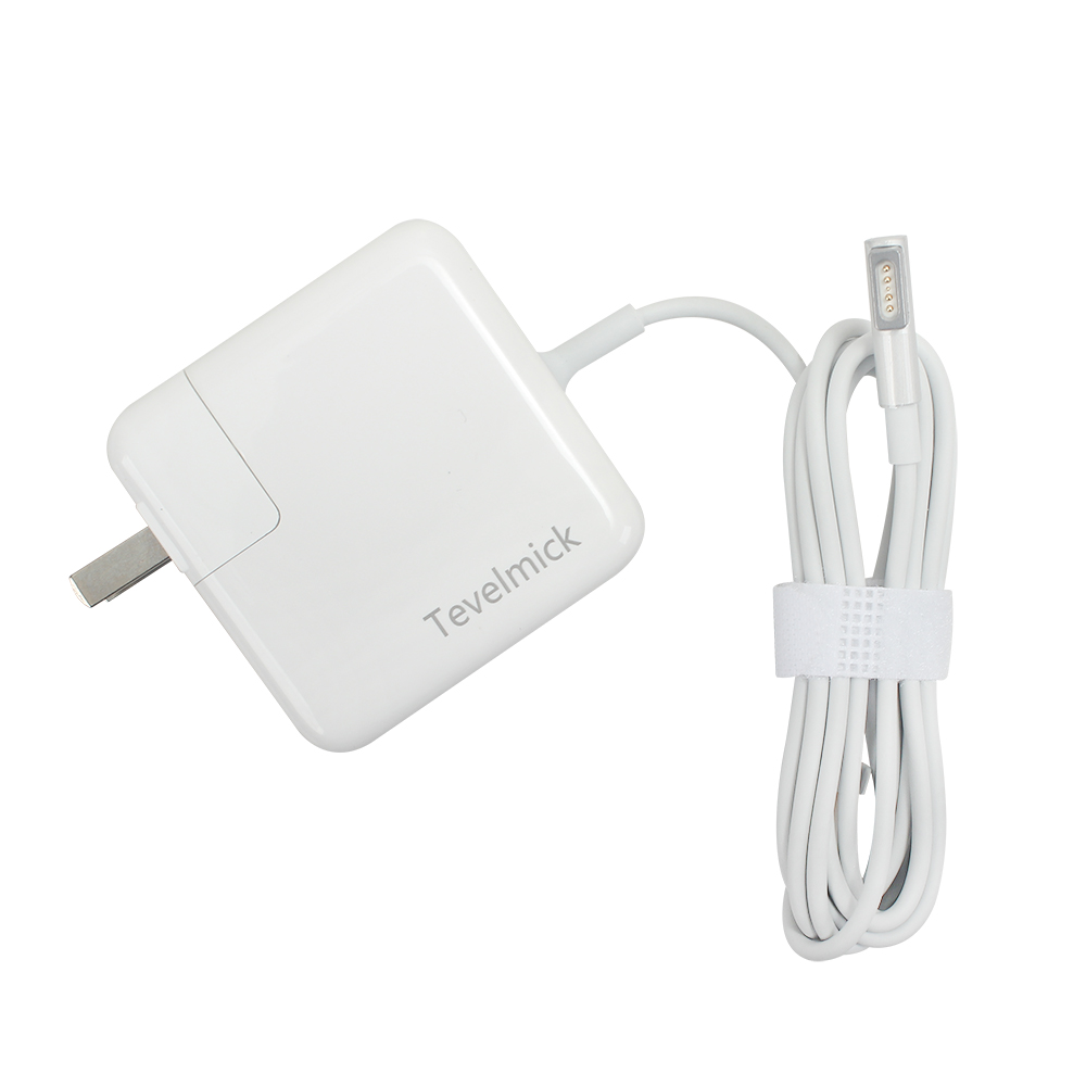 Tevelmick Power Adapters for Computers,60W Power Adapter L-Tip Magnetic Connector Charger,Compatible with MacBook Pro Charger,Fast for Old