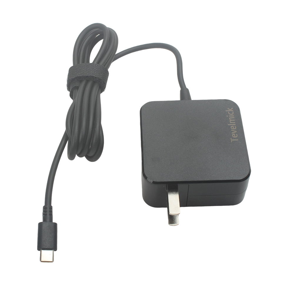 Tevelmick Battery Chargers for Laptop Computers,65W USB C Laptop Power Adapter,Wall Fast Charger Compatible with Mac Book Pro, Dell Latitude, Lenovo, Huawei Matebook, HP Spectre, Acer Chromebook