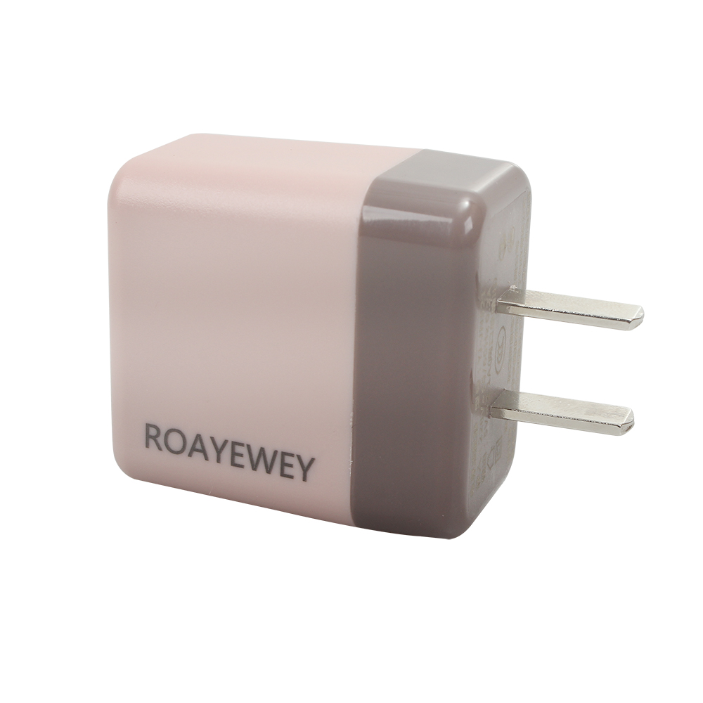ROAYEWEY Electrical Adapters,USB Wall Charger, Dual Port 2.1Amp Fast Brick Base Adapter for iPad, iPhone, iPod, Samsung Galaxy, Huawei, HTC, LG, Nokia ect