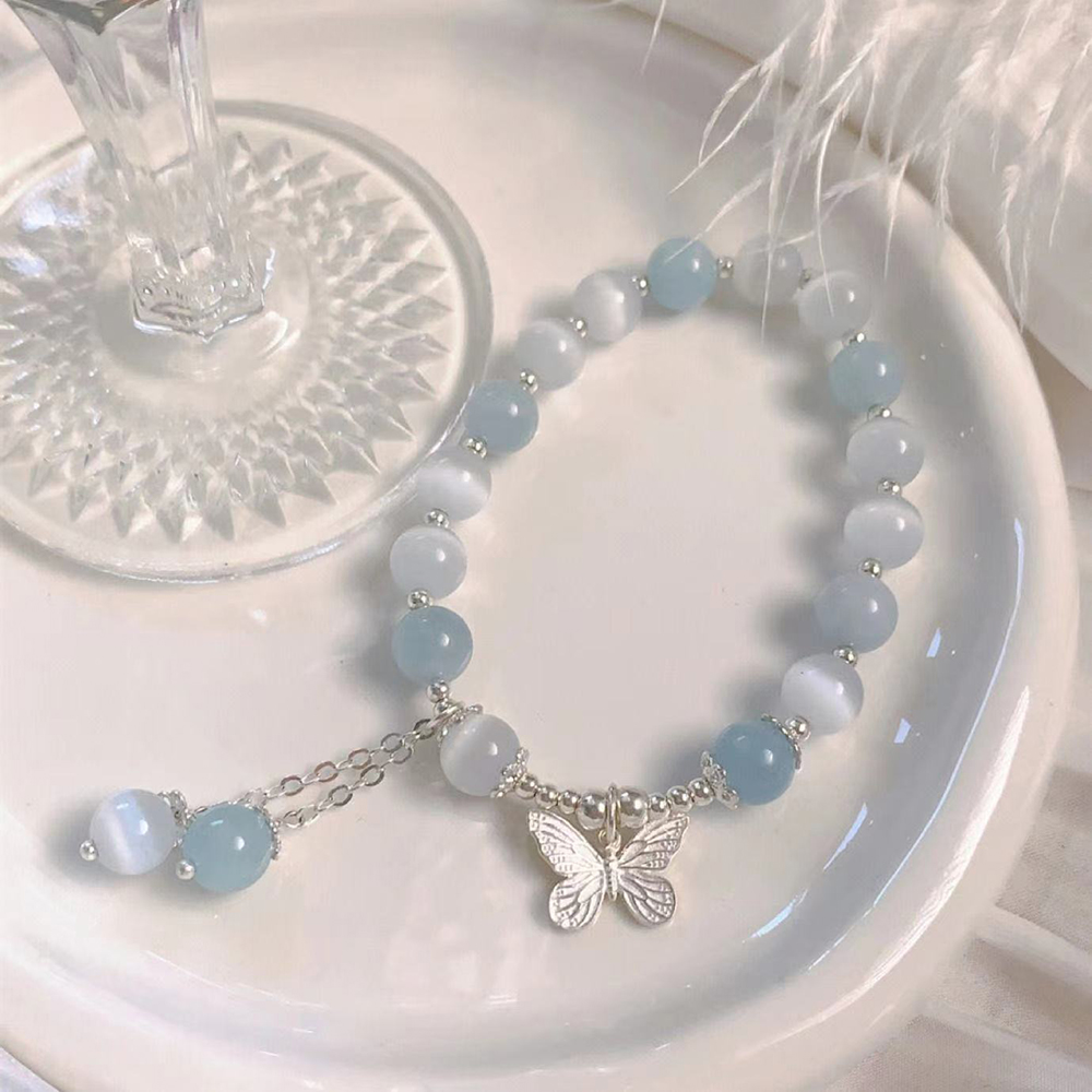 FOHERAL Bracelet,Butterfly Crystal Bracelet for Women,Stylish and Trendy Bracelet -Personalized Inspirational Gifts Ideas for Women