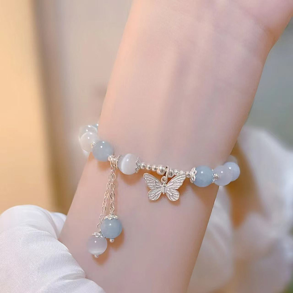 FOHERAL Bracelet,Butterfly Crystal Bracelet for Women,Stylish and Trendy Bracelet -Personalized Inspirational Gifts Ideas for Women