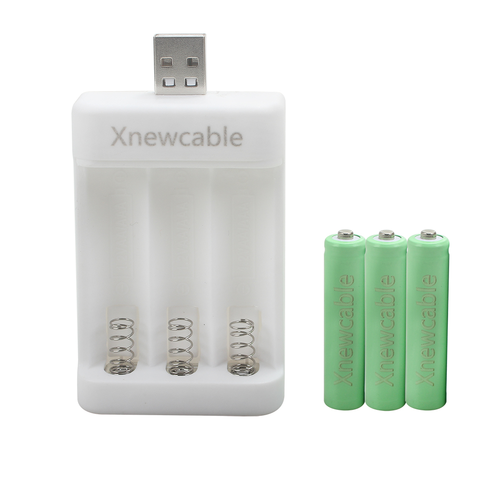 Xnewcable Battery Charger,5th/7th Universal Three Card Slot USB Charging Charger