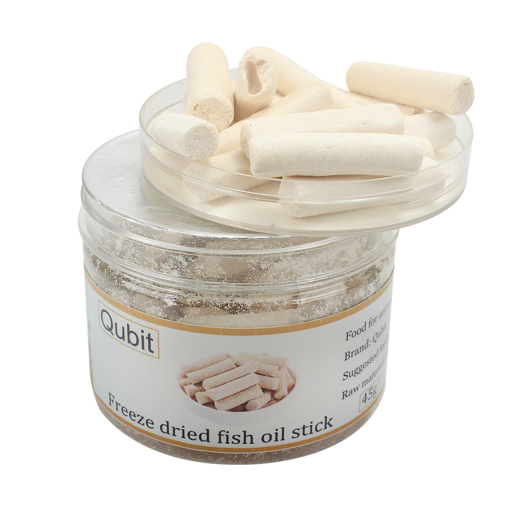 Qubit Food for Animals,Pet Dog Snacks Fish Oil Chicken Freeze Dried Nutritious Fish Oil Stick