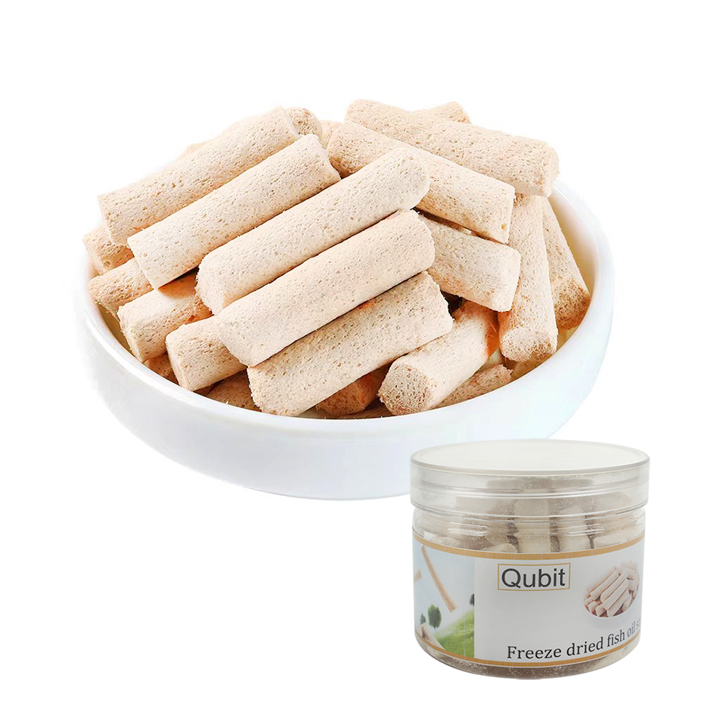 Qubit Food for Animals,Pet Dog Snacks Fish Oil Chicken Freeze Dried Nutritious Fish Oil Stick