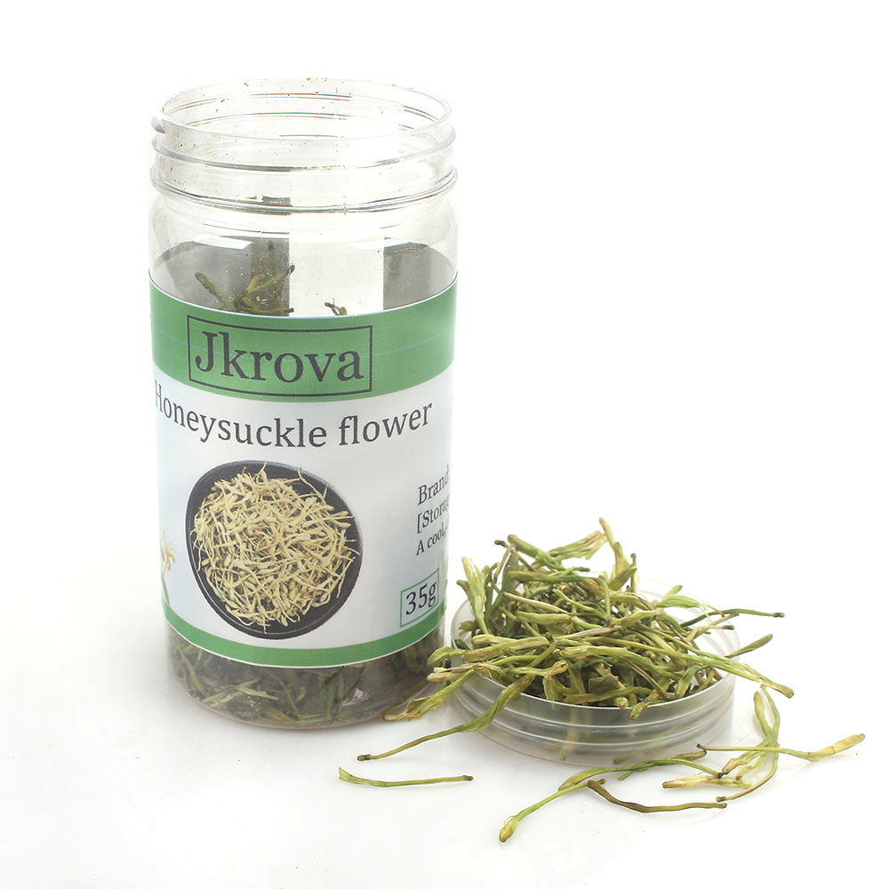 Jkrova Medicinal herbs,Organic Herbal Honeysuckle Tea – Natural Heat-Clearing, Fire-Reducing & Detoxifying Blend