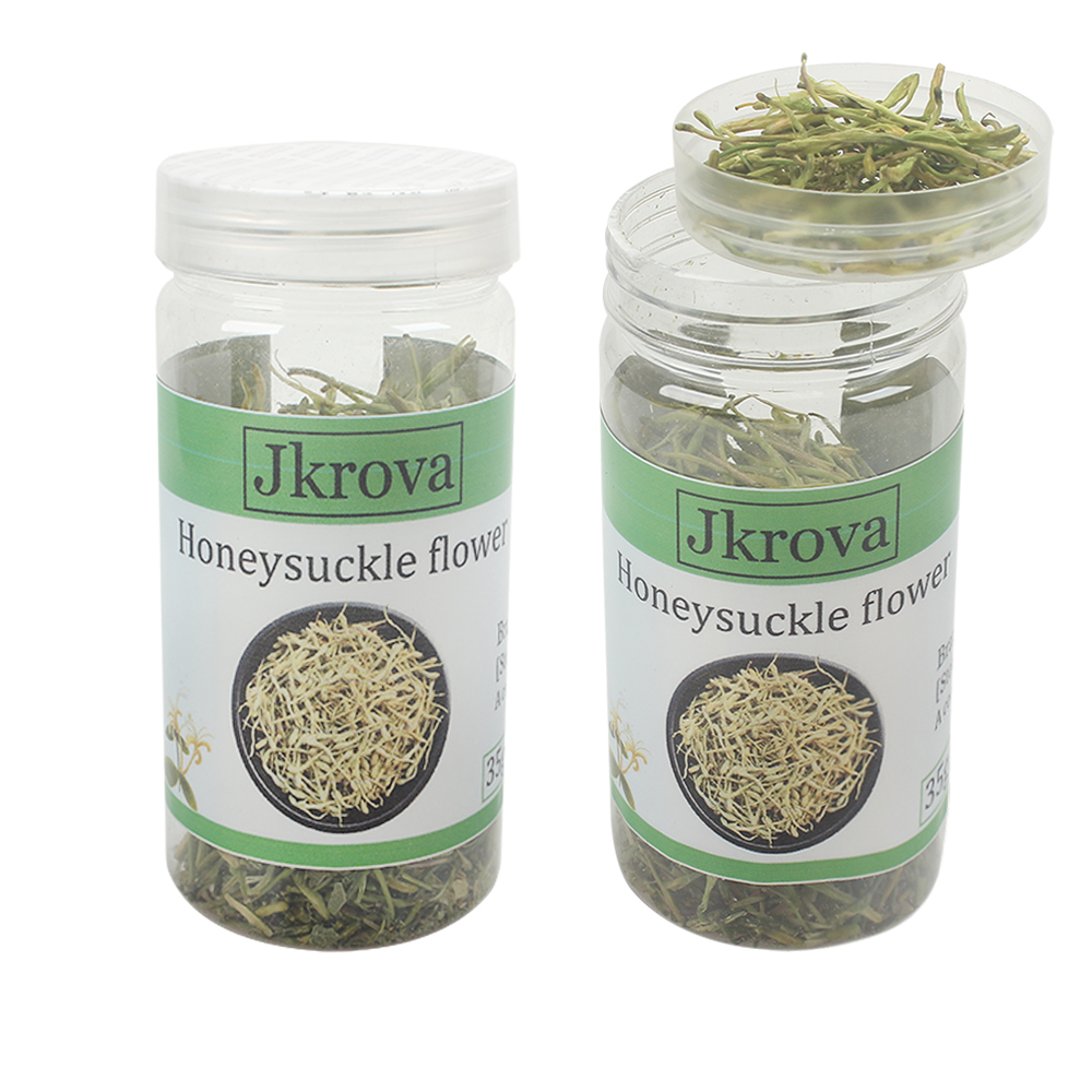 Jkrova Medicinal herbs,Organic Herbal Honeysuckle Tea – Natural Heat-Clearing, Fire-Reducing & Detoxifying Blend