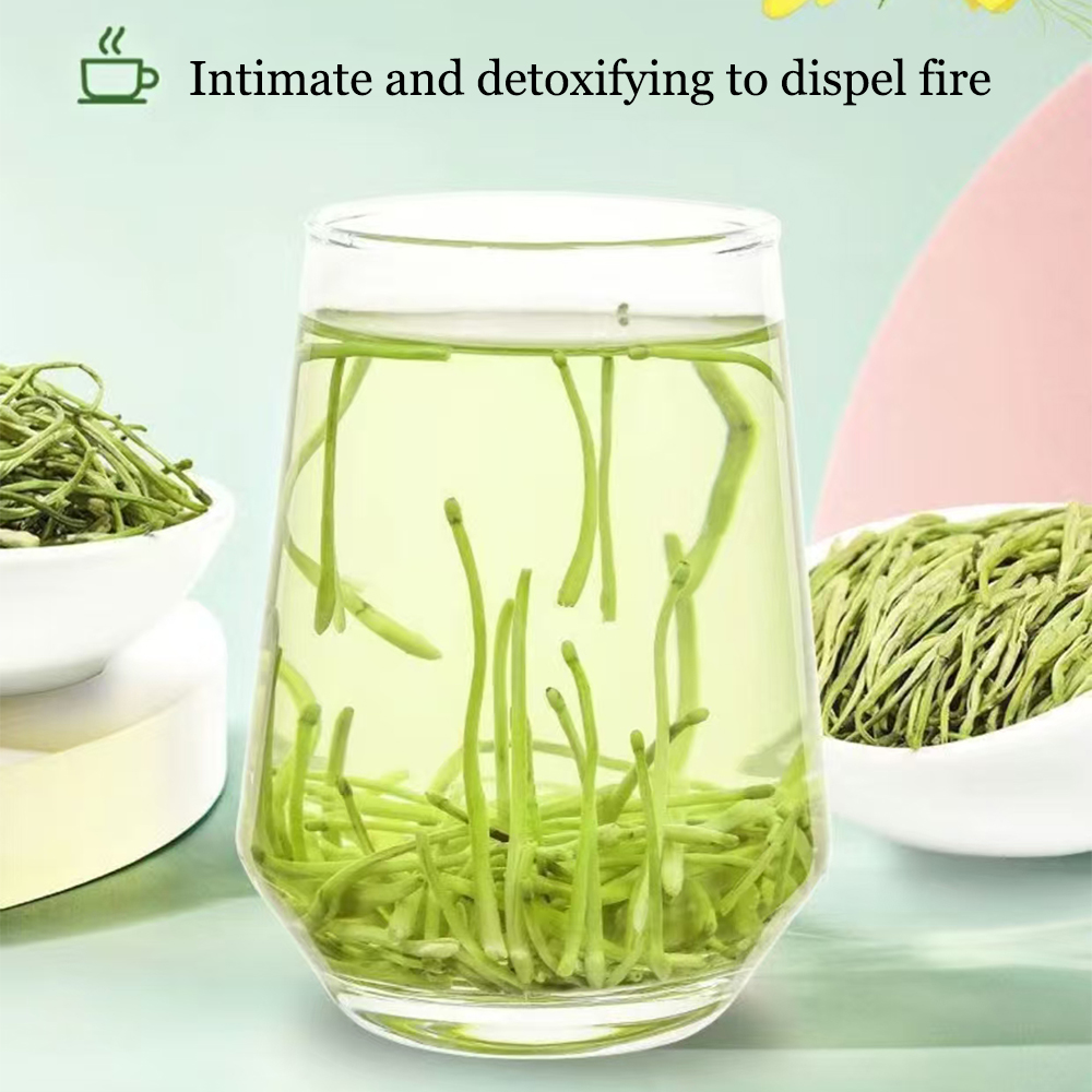 Jkrova Medicinal herbs,Organic Herbal Honeysuckle Tea – Natural Heat-Clearing, Fire-Reducing & Detoxifying Blend