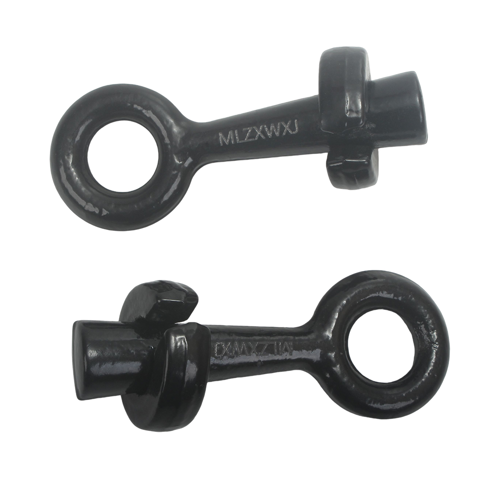 MLZXWXJ 2PCS Ring-Shaped Fittings of Metal with Metal Hook Ring,Barbed Wire Pullers,Fence Stretcher Tool,Fence Barb Wire Tighten and Repair Tools