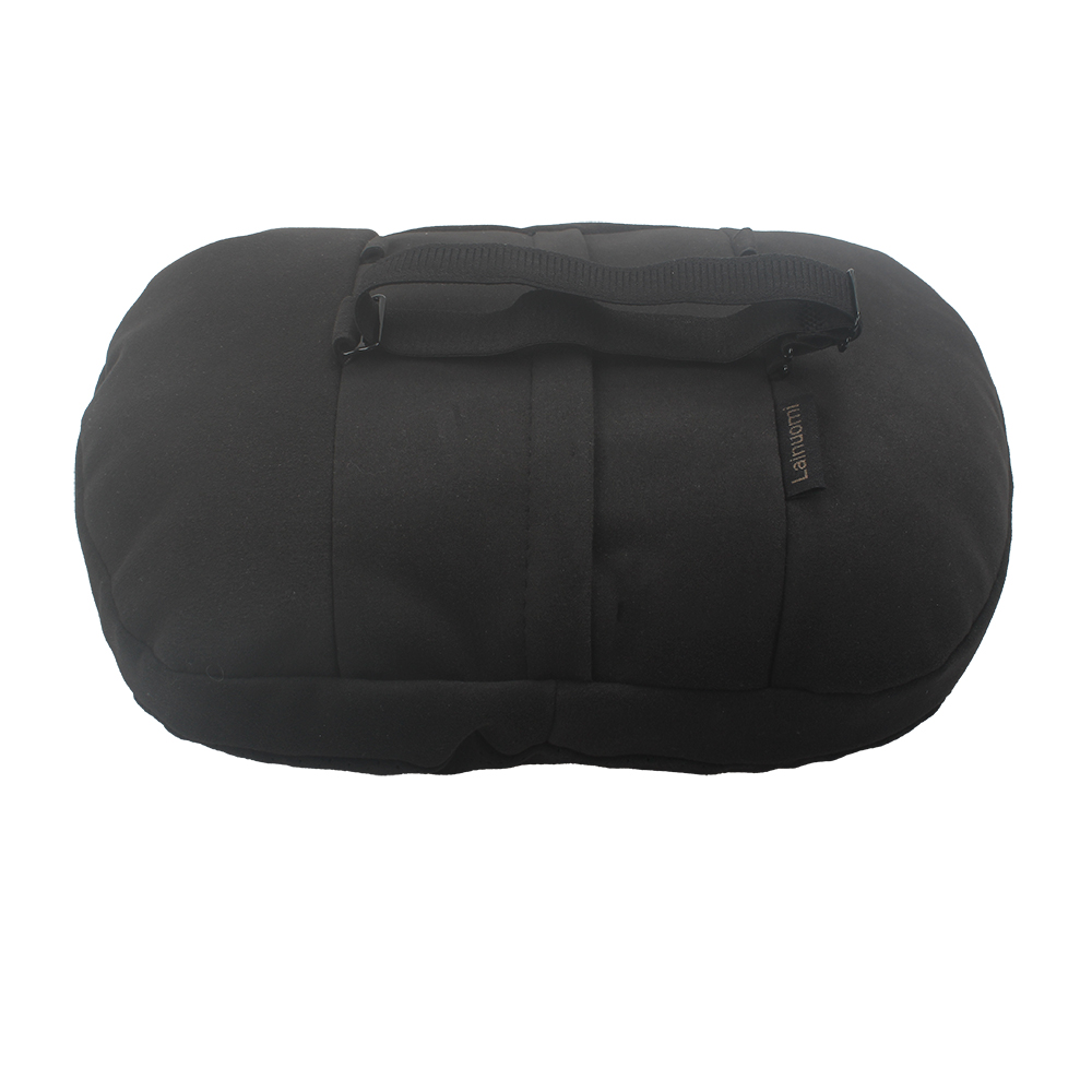 Lainuomi Head-Rests for Vehicle Seats,Car Neck Pillow (2-Pack) - Comfortable Suede Headrest for Travel Driving, Relieving Neck Pain and Muscle Tension