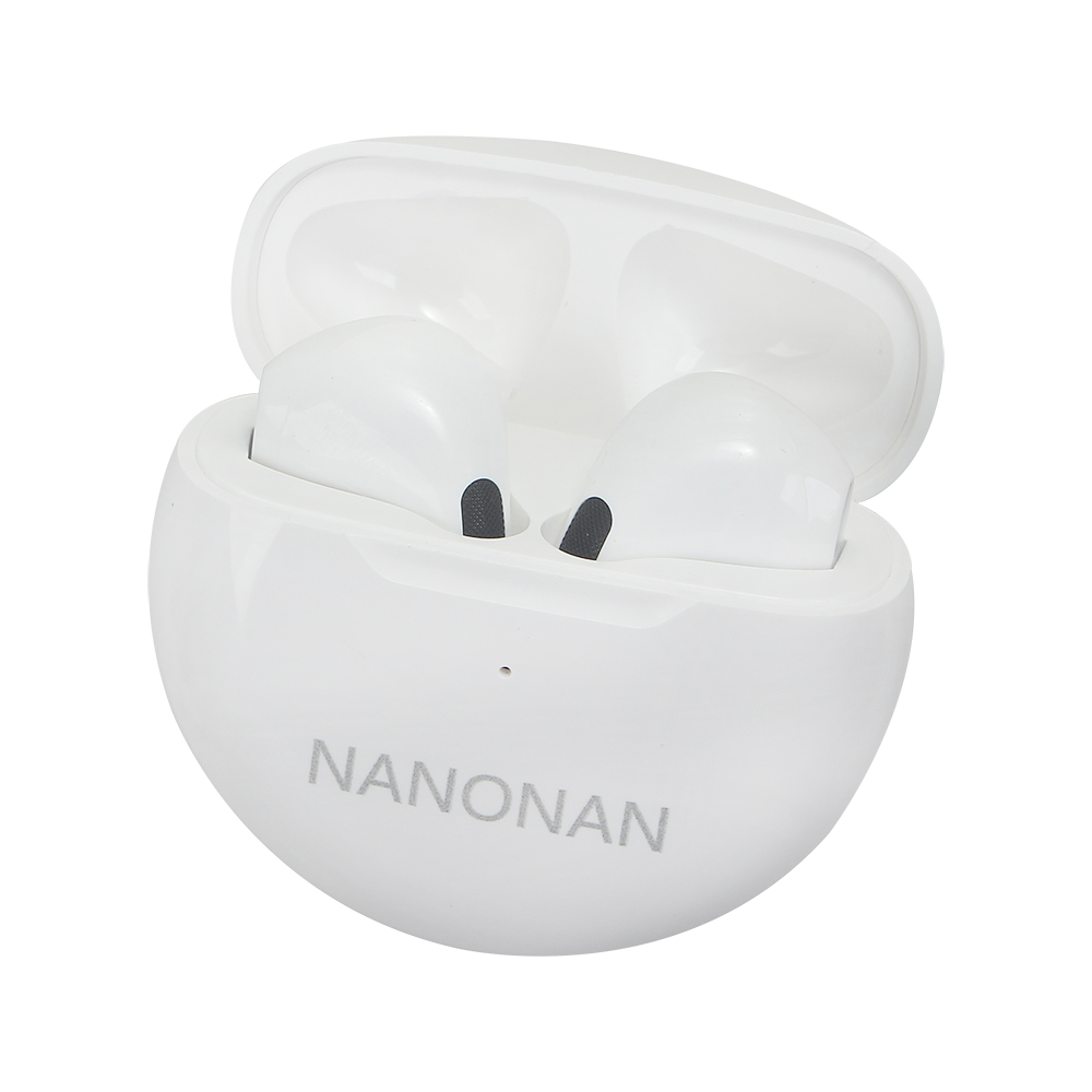 NANONAN Headphones,Bluetooth Earphones with Charging Case,HiFi Stereo Sound Wireless Earbuds with Bluetooth 5.3, Lightweight & Comfortable