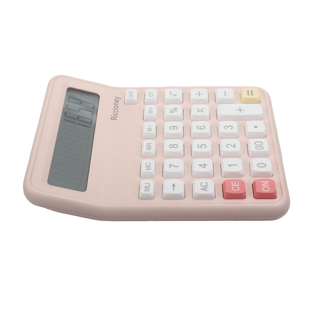 Riccioney Calculators,Desktop Calculator 12 Digit with Large LCD Display for Office Home and School
