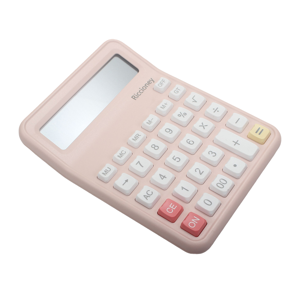 Riccioney Calculators,Desktop Calculator 12 Digit with Large LCD Display for Office Home and School